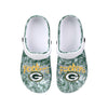 Green Bay Packers NFL Womens Cloudie Clog With Strap