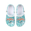 Miami Dolphins NFL Womens Cloudie Clog With Strap