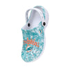 Miami Dolphins NFL Womens Cloudie Clog With Strap