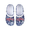 New England Patriots NFL Womens Cloudie Clog With Strap