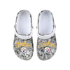 Pittsburgh Steelers NFL Womens Cloudie Clog With Strap