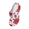 Atlanta Falcons NFL Womens Floral White Clog