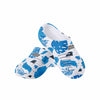 Carolina Panthers NFL Womens Floral White Clog