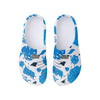 Carolina Panthers NFL Womens Floral White Clog