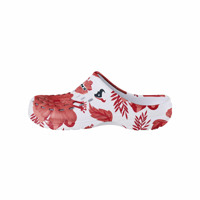 Cincinnati Bengals NFL Womens Floral White Clog