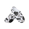 New Orleans Saints NFL Womens Floral White Clog