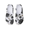 New Orleans Saints NFL Womens Floral White Clog