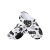 Pittsburgh Steelers NFL Womens Floral White Clog