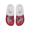 Atlanta Falcons NFL Womens Sherpa Lined Glitter Clog