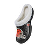 Cleveland Browns NFL Womens Sherpa Lined Glitter Clog