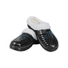 Carolina Panthers NFL Womens Sherpa Lined Glitter Clog