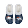 Denver Broncos NFL Womens Sherpa Lined Glitter Clog