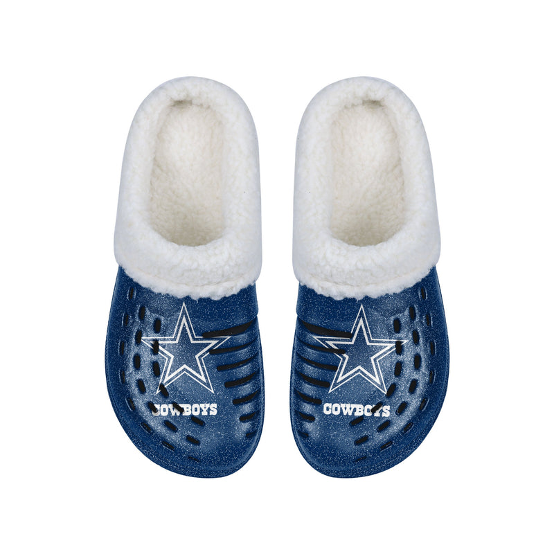 Dallas Cowboys FOCO Women's Glitter Sneakers