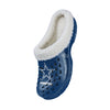 Dallas Cowboys NFL Womens Sherpa Lined Glitter Clog