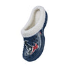 Houston Texans NFL Womens Sherpa Lined Glitter Clog