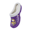 Minnesota Vikings NFL Womens Sherpa Lined Glitter Clog