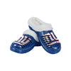 New York Giants NFL Womens Sherpa Lined Glitter Clog