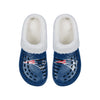 New England Patriots NFL Womens Sherpa Lined Glitter Clog