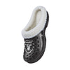 Las Vegas Raiders NFL Womens Sherpa Lined Glitter Clog