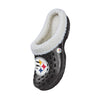 Pittsburgh Steelers NFL Womens Sherpa Lined Glitter Clog