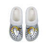 Los Angeles Rams NFL Womens Sherpa Lined Glitter Clog