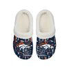 Denver Broncos NFL Womens Sherpa Lined Logo Love Clog