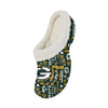 Green Bay Packers NFL Womens Sherpa Lined Logo Love Clog