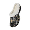 New Orleans Saints NFL Womens Sherpa Lined Logo Love Clog