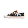 Denver Broncos NFL Womens Camo Low Top Canvas Shoes