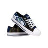 Seattle Seahawks NFL Womens Camo Low Top Canvas Shoes