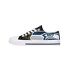 Seattle Seahawks NFL Womens Camo Low Top Canvas Shoes