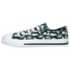 New York Jets NFL Womens 1998-2018 Low Top Repeat Print Canvas Shoes