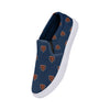 Chicago Bears NFL Womens Repeat Logo Slip On Canvas Shoe