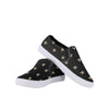 New Orleans Saints NFL Womens Repeat Logo Slip On Canvas Shoe