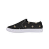 New Orleans Saints NFL Womens Repeat Logo Slip On Canvas Shoe