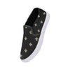 New Orleans Saints NFL Womens Repeat Logo Slip On Canvas Shoe