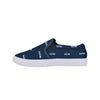 Seattle Seahawks NFL Womens Repeat Logo Slip On Canvas Shoe