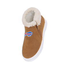 Buffalo Bills NFL FOCO Women's Fuzzy Brim Zipper Boot