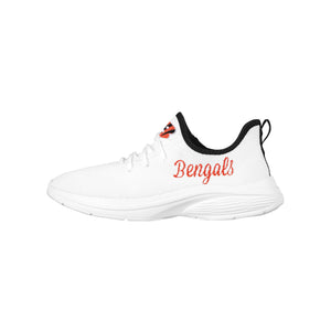 Cincinnati Bengals NFL Womens Midsole White Sneakers