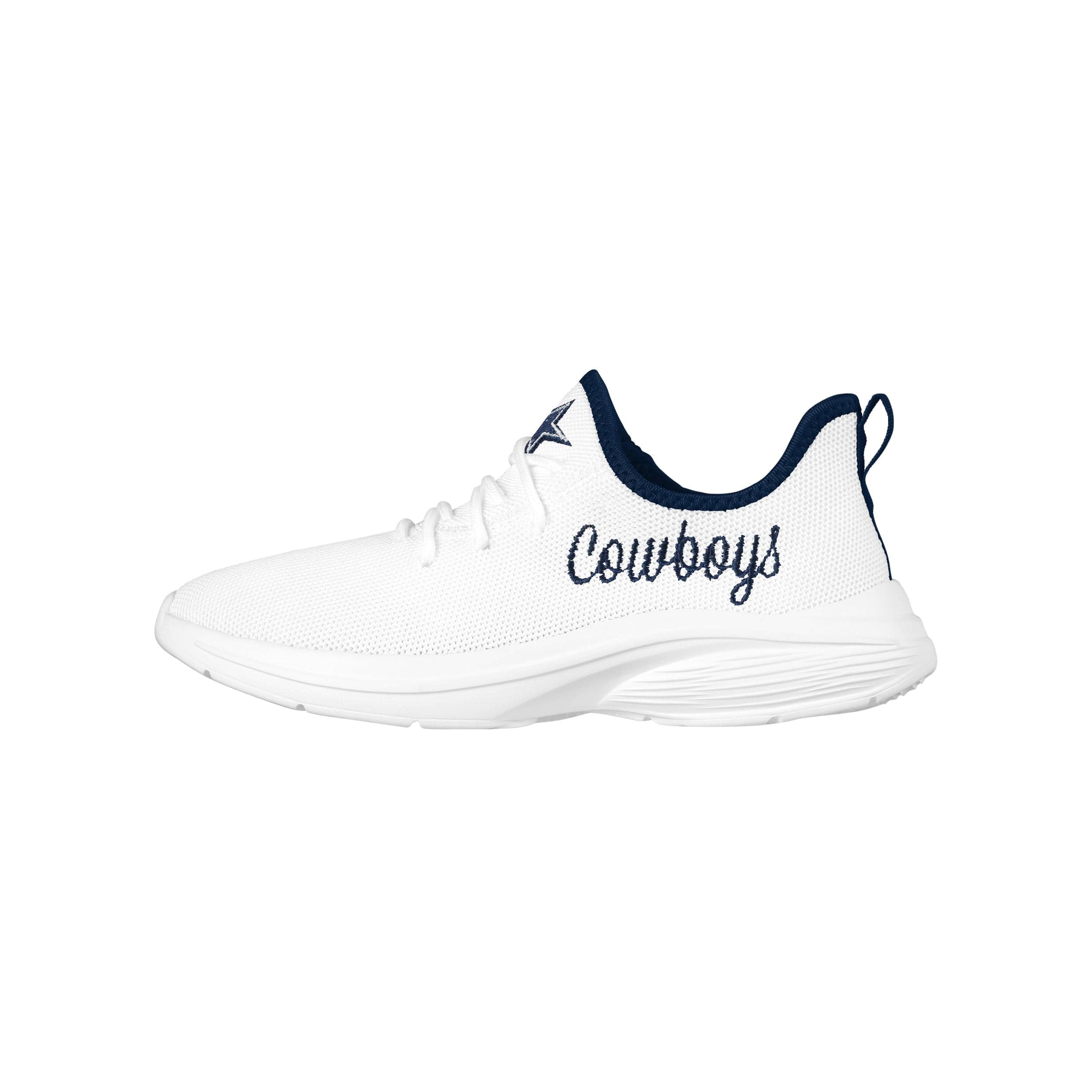 NFL Dallas Cowboys Shoes For Men Women Sports Team White Sneakers