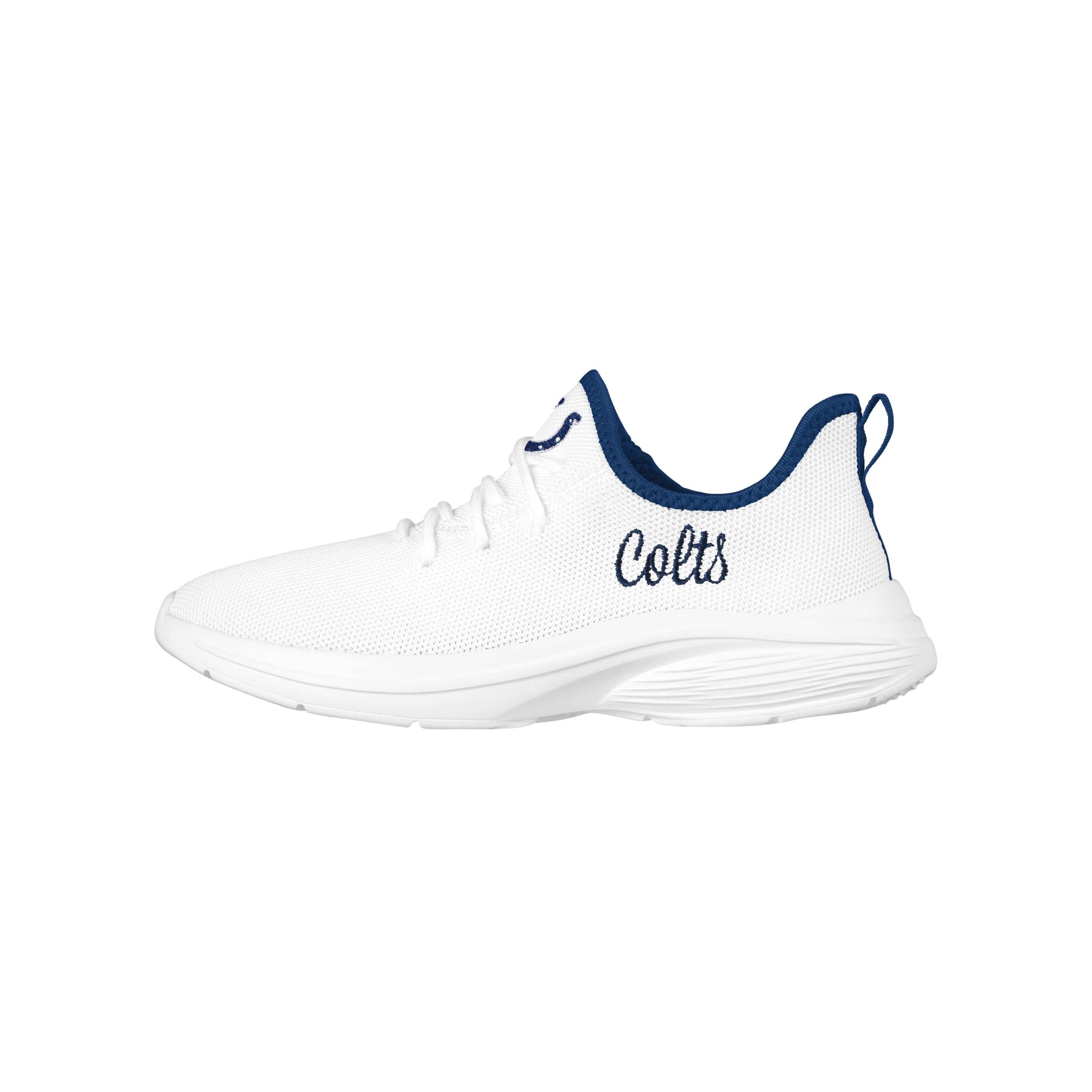 Indianapolis Colts Womens Midsole White Sneakers Size 6