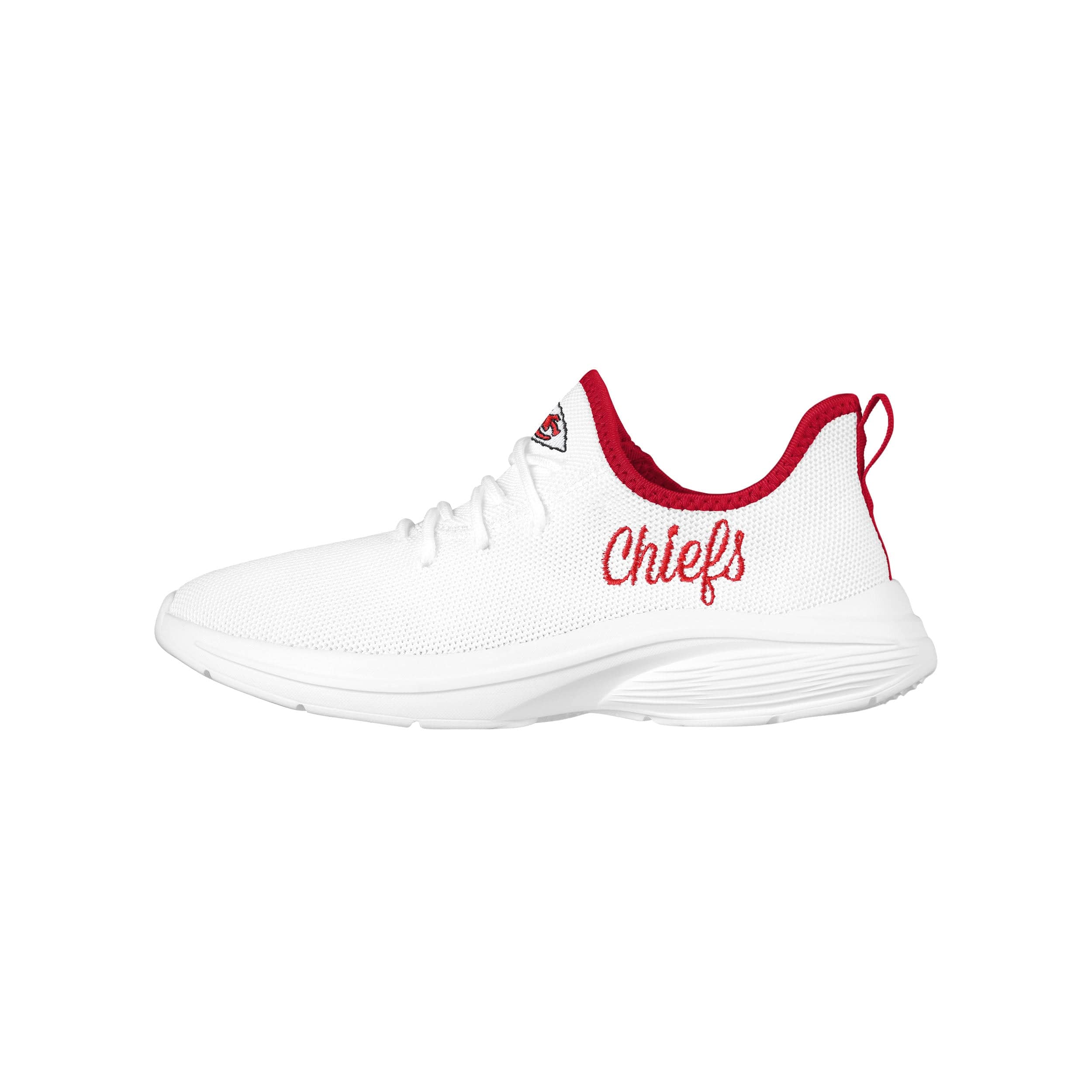 White Unisex Size 8.0 (Women's 9.0) KC Chiefs Shoes