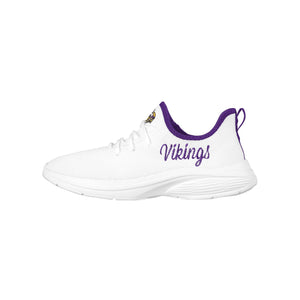Minnesota Vikings NFL Womens Midsole White Sneakers