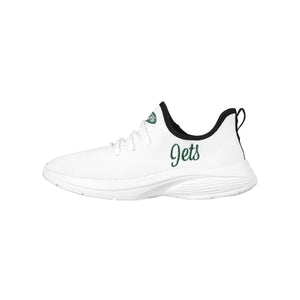 New York Jets NFL Womens Midsole White Sneakers