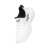 Philadelphia Eagles NFL Womens Midsole White Sneakers