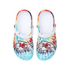 Kansas City Chiefs NFL Womens Tie-Dye Clog With Strap