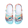 Miami Dolphins NFL Womens Tie-Dye Clog With Strap