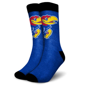 Kansas Jayhawks NCAA Primetime Socks