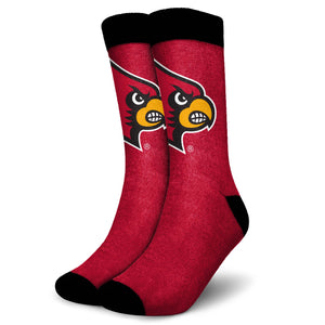 Louisville Cardinals NCAA Primetime Socks