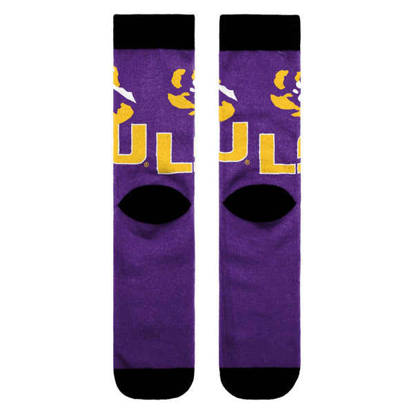 LSU Tigers NCAA Primetime Socks